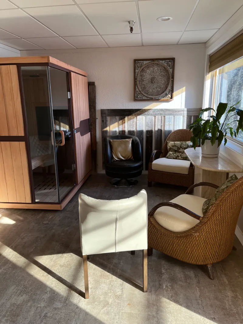 inroom sauna